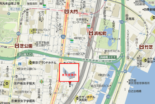 東京営業所 地図